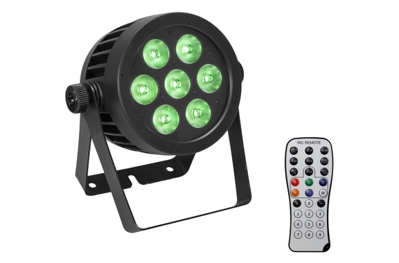 Eurolite LED IP PAR 7x8W QCL Spot image 1