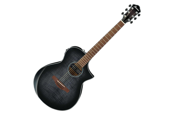 Ibanez AEWC400-TKS Transparent Black Sunburst image 1