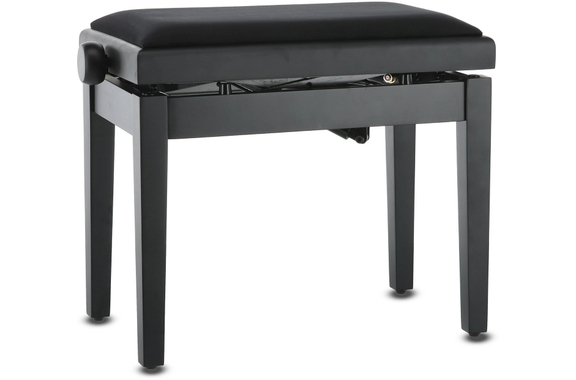 Gewa Piano Bench Deluxe Autolift Matte Black image 1