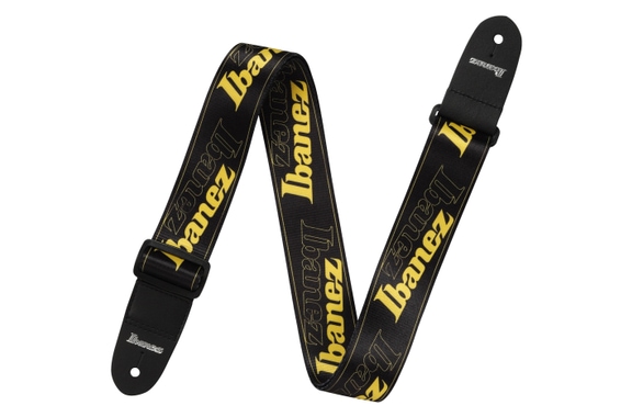 Ibanez GSD50-YE Design Guitar Strap Yellow image 1