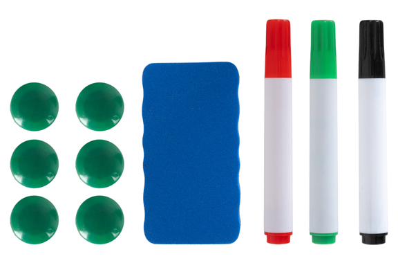 Kit de Accesorios Pronomic WBA-6090 para Pizarra Blanca image 1