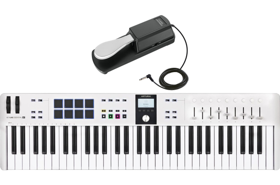Arturia KeyLab Essential 61 mk3 White Set image 1