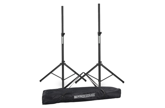 Pronomic SPS-1A Boxenstativ Alu 2x Set mit Tasche image 1