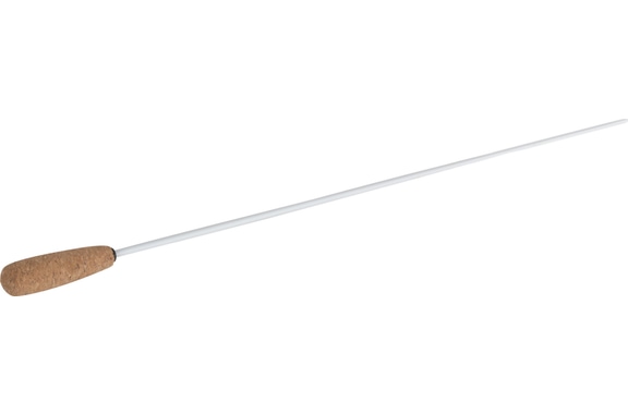 Classic Cantabile B-1 Baton White, Straight Cork Handle image 1