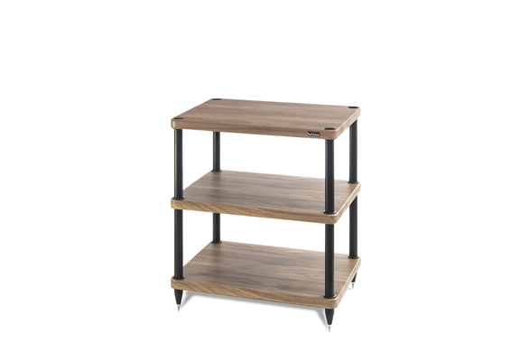 Solidsteel S3-3 HiFi Audio Rack Walnut image 1