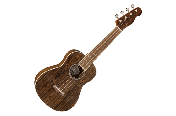Fender Zuma Exotic Ukulélé Concert Naturel Bocote image 1