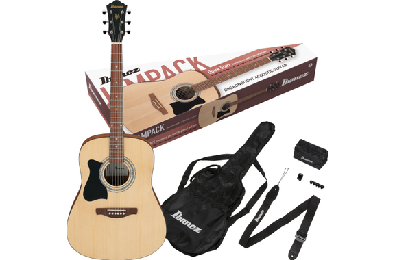Ibanez V50LNJP-OPN Dreadnought Jam Pack Open Pore Natural  - Retoure (Zustand: gut) image 1