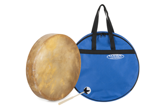 Classic Cantabile TSD-18 Traditionele Sjamanentrommel met Paardenhuid 18" Set met Tas image 1