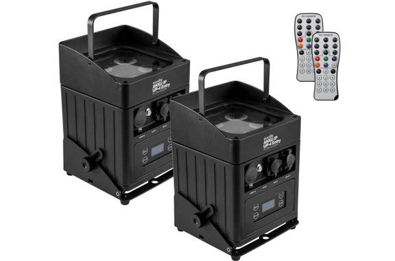 Eurolite AKKU IP UP-4 Entry QCL Spot QuickDMX 2-Piece Set image 1