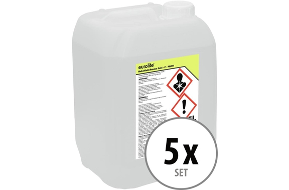 Eurolite Smoke Fluid "P" 5 L Nebelfluid Pro 5x Set image 1