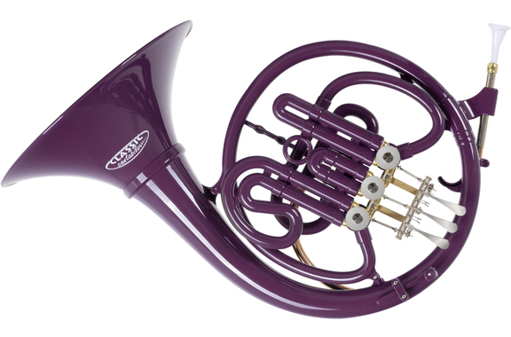 Classic Cantabile WH-30VT MardiBrass Cuerno Francés Bb De Plástico Lila image 1