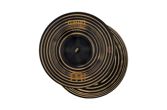 Meinl CC8DAH Classics Custom Dark Micro Stack Hats 8" image 1