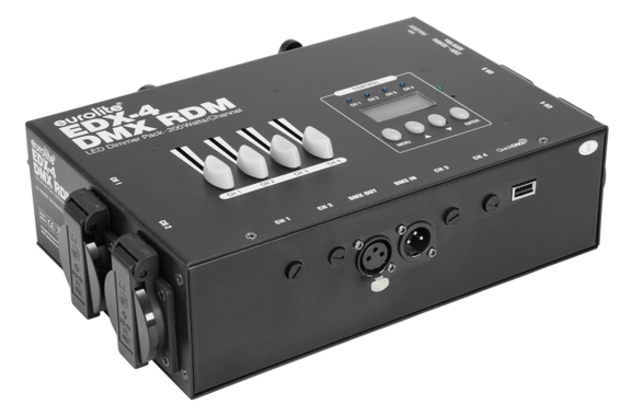 Eurolite EDX-4 DMX RDM LED Dimmer Pack image 1