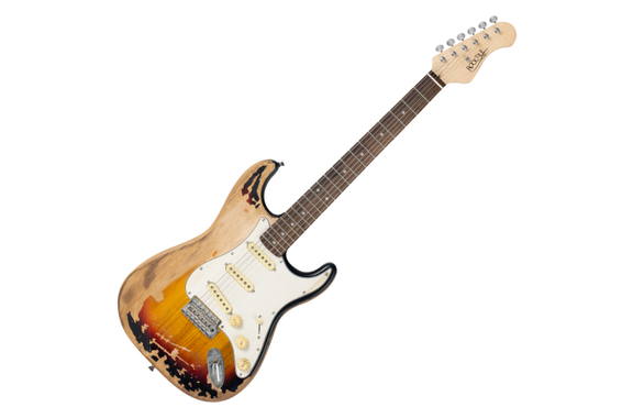 Rocktile Vinstage ST-BBHSB E-Gitarre Sunburst image 1