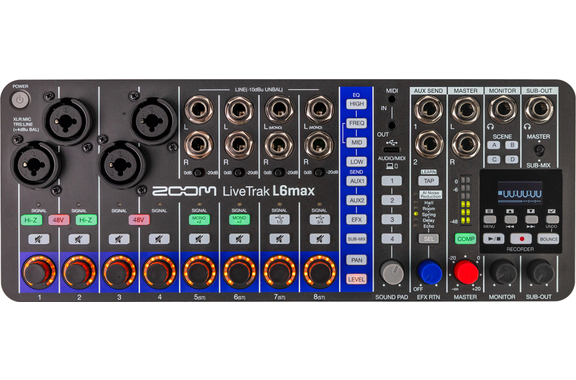 Zoom LiveTrak L6max image 1