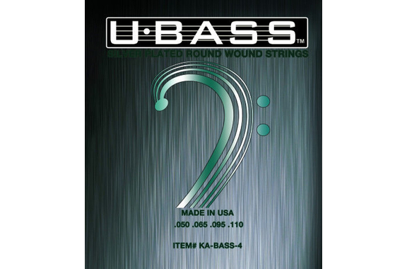 Kala U-Bass Metal Roundwound String Set 4-String image 1