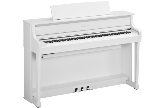 Yamaha CLP-875 WH Digitalpiano Wit image 1