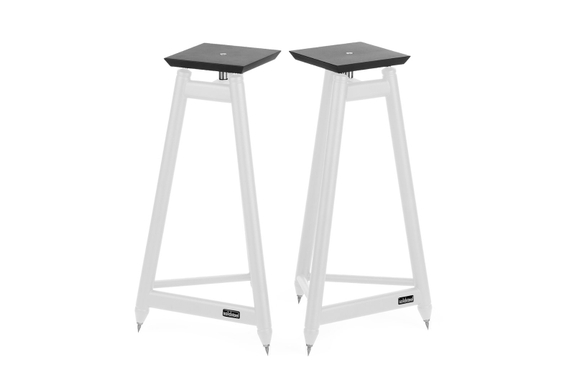 Solidsteel SS-6 Speaker Stands Pair White image 1