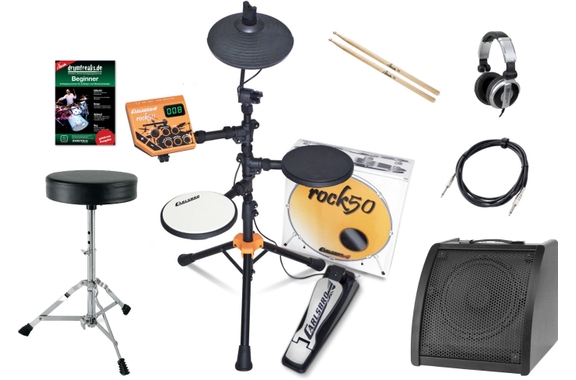 Carlsbro ROCK50 Junior E-Drum Kit Amp Set image 1