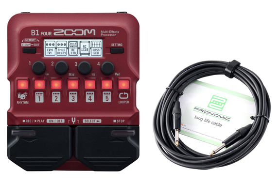 Set Cavi Pedale Effetti Zoom B1 FOUR image 1