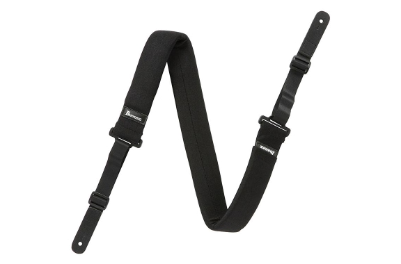 Ibanez GSF50-BK Powerpad Guitar Strap Black image 1