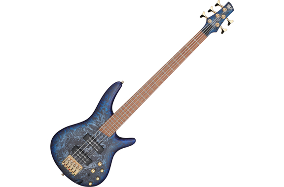 Ibanez SR305EDX-CZM Electric Bass Cosmic Blue Frozen Matte image 1