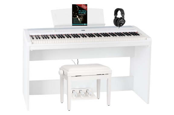 Steinmayer P-60 WM Stagepiano Home Set bianco image 1
