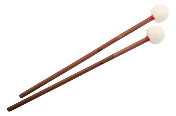 XDrum TB43 Timpani Mallets Bamboo Felt Pair image 1