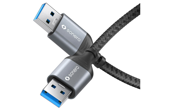Sonero USB-A auf USB-A Datenkabel 3,0m USB 3.0 image 1