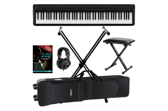 Kawai ES 120 B Stage Piano Black Deluxe Set image 1