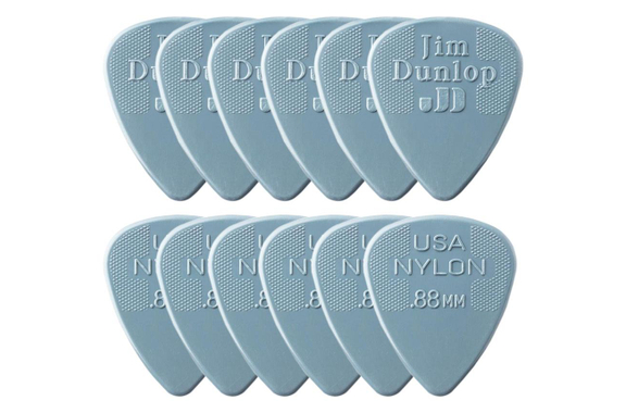 Dunlop Nylon Standard Picks 0,88 mm 12er Player's Pack image 1