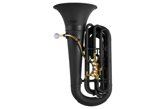 Classic Cantabile KT-30MS MardiBrass Kunststof Bb-Tuba Mat Zwart image 1