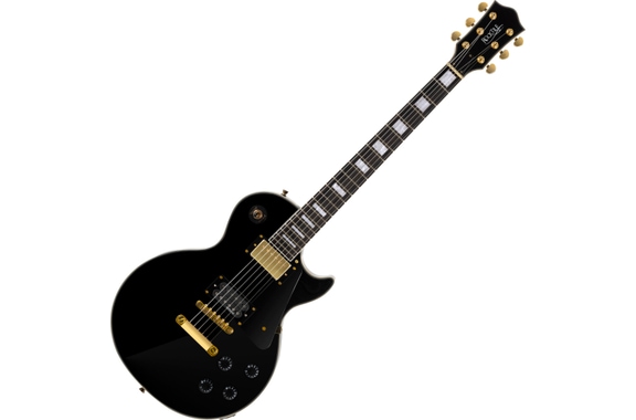 Rocktile Pro L-200BK Deluxe Guitare Électrique Noire image 1