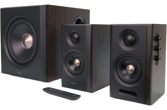 Edifier S355DB-WD 2.1 HDMI Système D'enceintes Walnut image 1