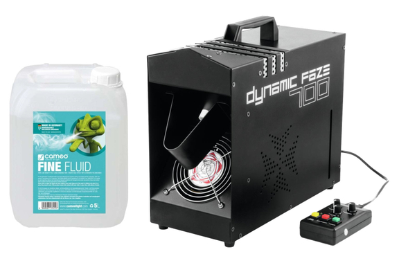 Eurolite Dynamic Faze 700 Máquina de Niebla Haze con 5L de Líquido para Niebla image 1