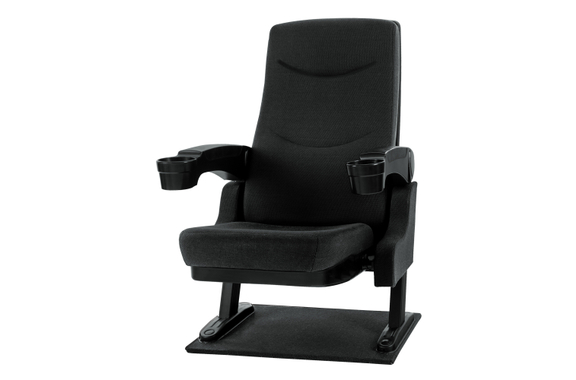 Fauteuil de cinéma Stagecaptain CS-600BK Movieking, noir image 1