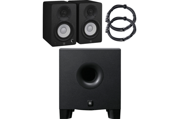 Yamaha HS4 / HS8S 2.1 Active Studio Monitor Set image 1