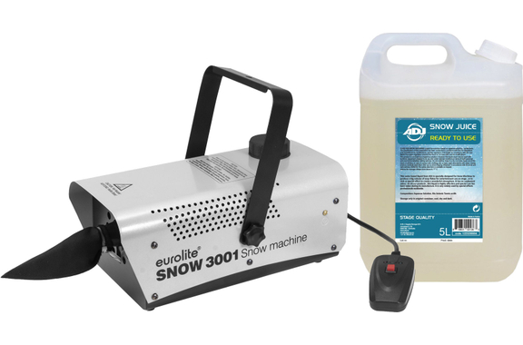 Eurolite Snow 3001 Set Machine à Neige incl. Snow Fluid 5L image 1