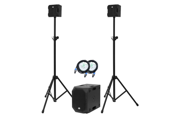 Omnitronic BOB 2.1 Stativ Set Schwarz image 1