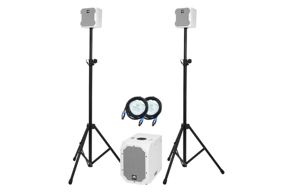 Omnitronic BOB 2.1 Stativ Set Weiß image 1