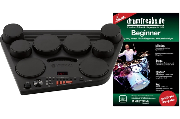 Set de Batería Electrónica Yamaha DD-75 Incl. Escuela de Batería y Fuente de Alimentación image 1