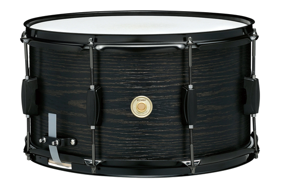 Tama WP148BK-BOW Woodworks 14" x 8" Snare Drum Black Oak Wrap image 1