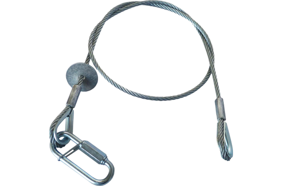 PTL Cable De Seguridad 800x4mm DGUV-V17 image 1