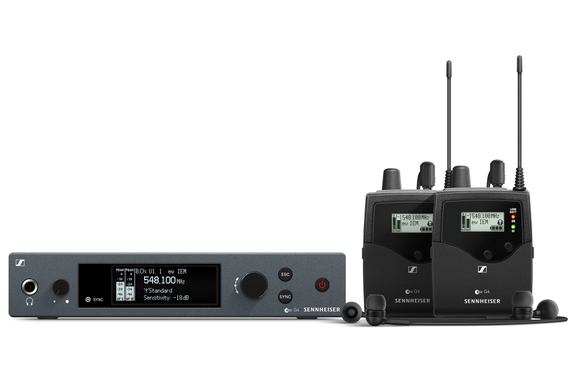 Sennheiser EW IEM G4-TWIN-B Wireless In Ear B-Band image 1