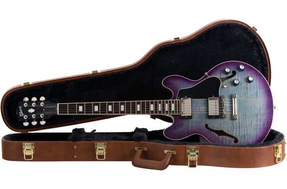 Gibson ES-339 Figured Blueberry Burst image 1