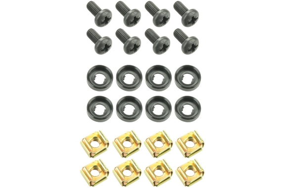 Adam Hall M6 Rack Screw Mounting Kit image 1