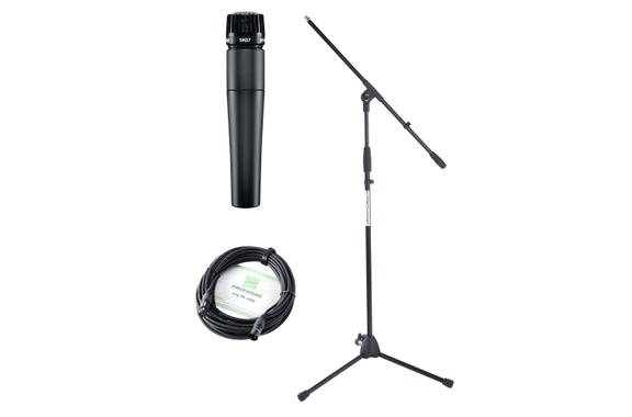 Set de Micrófono y Soporte Shure SM 57-LCE image 1