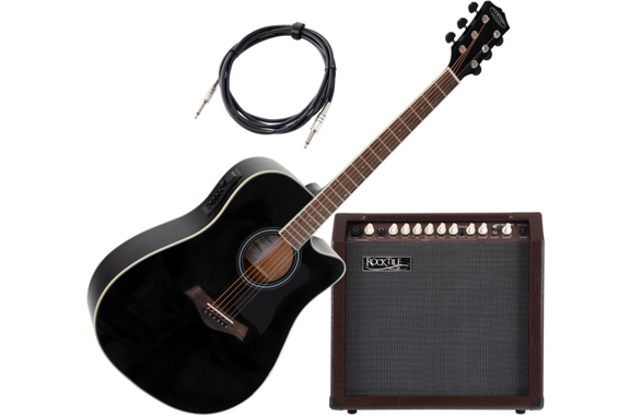 Classic Cantabile WS-20 BK "Songwriter Pro" Set image 1