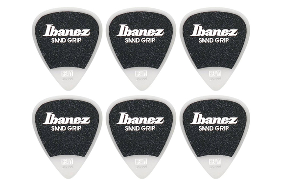 Ibanez PA14HSG-WH Picks Wizard Sand Heavy - Paquete De 6 image 1