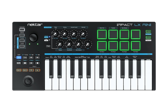 Nektar Impact LX Mini Contrôleur Clavier USB MIDI image 1